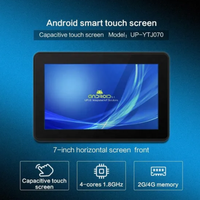 PC Layar Sentuh Industri All-in-One 7 inci Komputer Android Tertanam untuk Penggunaan Industri