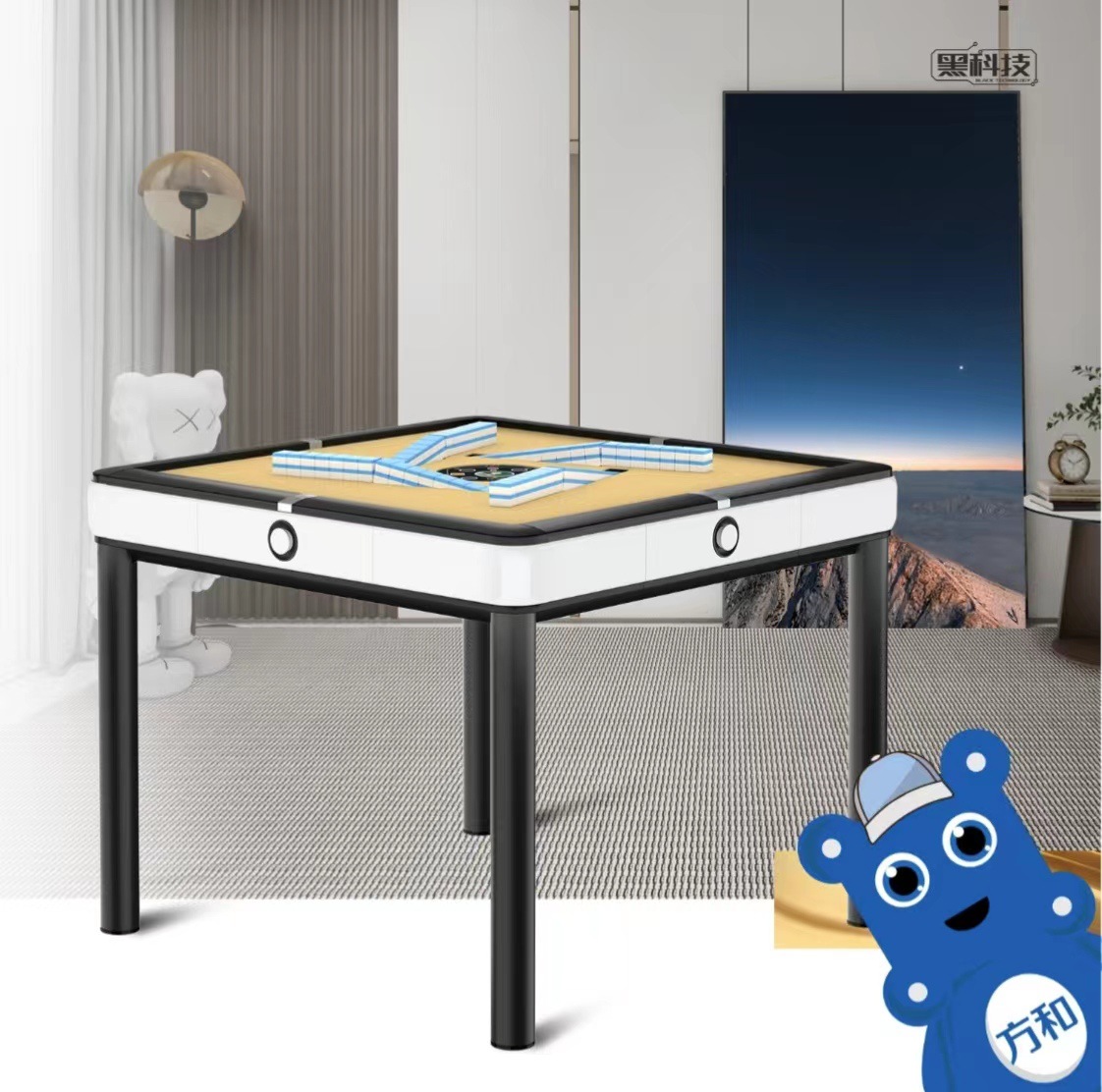 Table style-starlight white