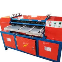 Machine de séparation du cuivre et de faite à la main, équipement de dénudage et d'épluchage de radiateur