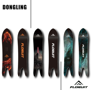 FLORUIT - Tablas <span class=keywords><strong>de</strong></span> Snowboard Personalizadas Freestyle para Hombre y Mujer, Tabla <span class=keywords><strong>de</strong></span> Snowboard para Adultos <span class=keywords><strong>de</strong></span> Alta Calidad, Tablas <span class=keywords><strong>de</strong></span> Snowboard con Forma <span class=keywords><strong>de</strong></span> <span class=keywords><strong>Esquí</strong></span> para Terrenos Acidentados - Product Image 3