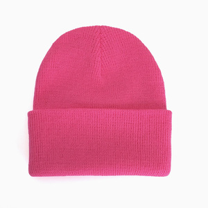 Gorro <span class=keywords><strong>de</strong></span> <span class=keywords><strong>Invierno</strong></span> al por Mayor, Versátil, <span class=keywords><strong>de</strong></span> Doble Capa, Tejido Grueso, Cálido y Elegante, Multicolor, Unisex - Product Image 3