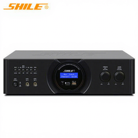 SHILE OK-555B Amplificateur Audio Professionnel 3D Intégré pour Conférences et Théâtres avec MP3 et USB