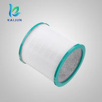 Filter Pembersih Udara Rumah Tangga, Kipas Tanpa Baling-Baling, Elemen Filter Komposit Silinder untuk Dyson AM11 TP00 TP02 TO03