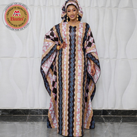 Robe Boubou Dashiki Africaine Imprimée Parfumée OEM/ODM Frafrani, Robe de Mariée Traditionnelle Originale du Mali Brodé Bazin