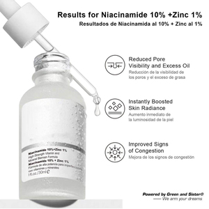 Suero de Nicotinamida al 10% y Zinc al 1% de 30 ml al por Mayor, Cuidado de <span class=keywords><strong>la</strong></span> <span class=keywords><strong>Piel</strong></span> Antienvejecimiento, Retinol Buffet - Product Image 2
