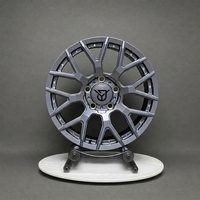 Jantes forgées sur mesure en deux parties, finition bronze canon, à 5 branches, de 17 à 24 pouces, entraxes 5x112, 5x114.3, 5x120 pour Toyota Highlander et Honda Pilot