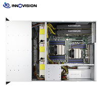 Boîtier de rack flexible 4u 8 baies de disques durs à échange à chaud Prise en charge des cartes graphiques 4090 Carte mère ETX maximale Alimentation ATX ou alimentation redondante Châssis de rack