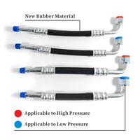 Kit d'outils de détection de fuite de climatisation automobile 56 pièces, outil de réparation de détection de compresseur pour camion