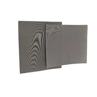 Maille de fil d'acier inoxydable tissé ultra dense 904L, maille 350, armure simple, pour une résistance extrême à la corrosion, dessalement, utilisation en mer