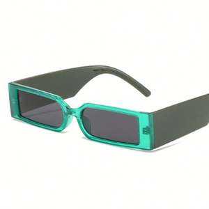 Nouvelles Lunettes de Soleil Carrées Rétro Tendance 2025 pour Hommes et Femmes, Monture Noire Rectangulaire, Protection UV400 - Product Image 5