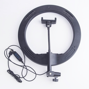 Support de téléphone portable pour la beauté en direct, support de bâton lumineux pour appareil photo, anneau lumineux professionnel rond de 22 pouces, trépied à selfie avec lumière LED - Product Image 3
