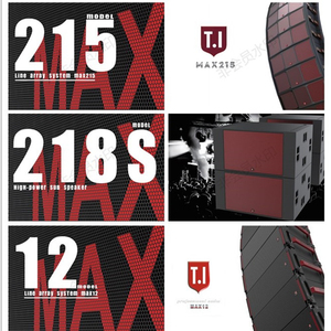 T.I pro audio MAX-215 3-Way <span class=keywords><strong>Line</strong></span> <span class=keywords><strong>Array</strong></span> Speaker duplo <span class=keywords><strong>15</strong></span> polegadas Neodímio Woofer Professional Sound System - Product Image 5