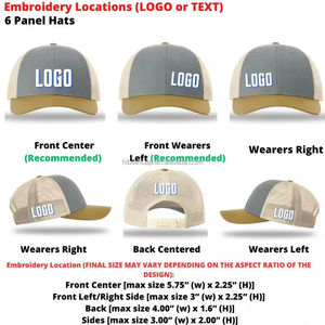 قبعة ريتشاردسون ، قبعة صغيرة للجنسين ، قبعة بشعار مخصص ، قبعات بشعار مخصص - Product Image 6