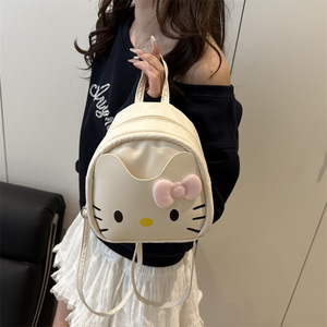 Mochila con Diseño de Gato, Estilo 2026, Primavera-Verano, Versátil, para Viajes, Pequeña, Escolar - Product Image 5