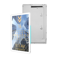 Monitor Industrial LCD con Pantalla Táctil Capacitiva Android 11 de 15, 17, 19, 21, 24 y 27 Pulgadas, Montaje en Pared, RJ45, Sinmar