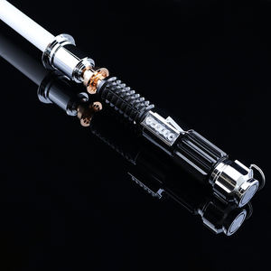 Yanqingsaber <span class=keywords><strong>Obi</strong></span>-<span class=keywords><strong>Wan</strong></span> <span class=keywords><strong>lightsaber</strong></span> 53เสียงแบบอักษรเรียบกล่องควบคุมสวิตช์ตัวถังซ้ายและขวาที่มีแสง - Product Image 1