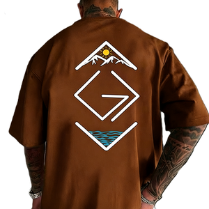 Dio è più grande delle altezze <span class=keywords><strong>e</strong></span> delle basurezze, maglietta con simbolo cristiano, t-shirt oversize in cotone a maniche corte, streetwear, top casual - Product Image 4