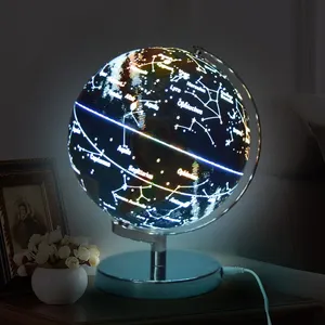 Globo di fabbrica all'ingrosso illuminato Globe mondo rotante con illuminazione a LED per la decorazione e l'istruzione - Product Image 1
