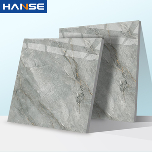 Piastrelle per Pavimenti in Porcellana Lucida per Bagno 80x80mm, Antibatteriche, Antiscivolo, <span class=keywords><strong>Texture</strong></span> Effetto <span class=keywords><strong>Pietra</strong></span> - Product Image 2
