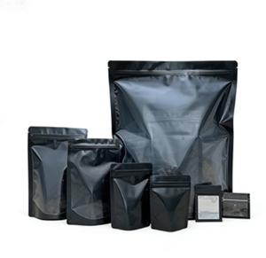 ถุงบรรจุภัณฑ์อาหารอะลูมิเนียมฟอยล์แบบก้นเหลี่ยมสั่งทำพิเศษ ซิปล็อค ปิดผนึกได้ ใช้ซ้ำได้ กันความชื้น ตั้งได้ สำหรับอาหารเด็กและหมากฝรั่ง - Product Image 1