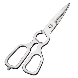 Stainless Steel Kitchen Scissors Straight Head For Cutting Chicken Bones And Fish Home Use Bulk Specification - Product Image 3