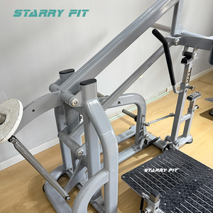 Beste Qualität Neue Version Plattenbeladene Drop-Pendulum-Kniebeugenmaschine Fitness Leverage-Maschine <span class=keywords><strong>V</strong></span>-Kniebeugenmaschine <span class=keywords><strong>Hack</strong></span>-Kniebeugenmaschine - Product Image 3