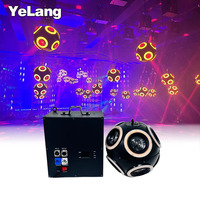 YELANG Disco Ball Light Lifting Football Cinétique Lumière Led RGBW Coloré Dmx Led Lift Ball Kinetic Club Éclairage