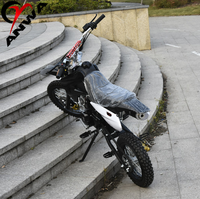 Bensin Sepeda Motor Lainnya 125 Cc Air Cool Kick dan Elektrik Mulai Off Road Dirtbike Dewasa 4 Tak Roda Besar Sepeda Motor Trail
