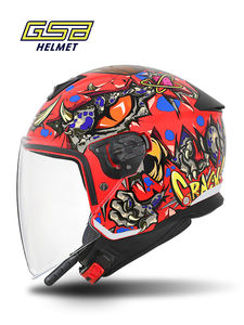 G-268A Gsb pour hommes et femmes toutes saisons ABS <span class=keywords><strong>casque</strong></span> de <span class=keywords><strong>travail</strong></span> trois quarts avec <span class=keywords><strong>Bluetooth</strong></span> casques de moto neufs - Product Image 4