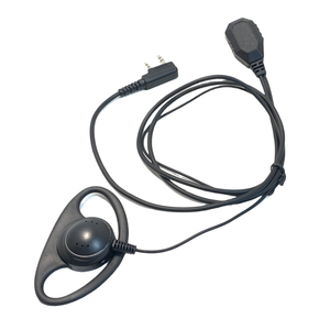 HONGYIN D-Shape Ear Hook K Plug <strong>Two</strong>-<strong>Way</strong> for <strong>Radio</strong> <strong>Headset</strong> <strong>with</strong> <strong>Mic</strong> for Walkie Talkie - Product Image 5