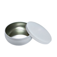 En stock – Pot artisanal en fer blanc noir mat en forme d'ampoule de 10 oz avec bouchon à vis, personnalisable, pour bougies parfumées de salle de bain et d'hôtel, vente en gros