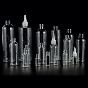 30ml 60ml Round Shape Pet Soft Hair Oil Dye Squeeze Applicator Packaging <b>Dropper</b> <b>Bottle</b> with Twist-open Dispensing Lid - Product Image 1