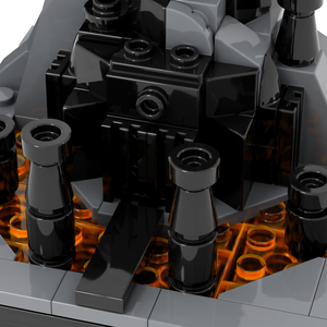 MOC1547 186 Piezas El Anillo <span class=keywords><strong>Barad</strong></span>-Dûr, Bloques de Construcción Creativos MOC, Colección de Películas, Juguetes de Construcción DIY para Niños - Product Image 5