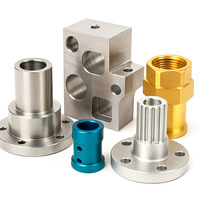 Mecanizado CNC de Alta Precisión OEM en Acero Inoxidable, Latón, Aluminio y Hierro con Anodizado para Aplicaciones Automotrices