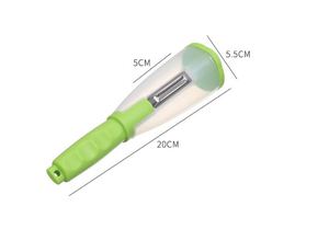 Vegetable Peeler with <b>Container</b> for Kitchen Veggie <b>Potato</b> Cucumber Carrot Apple - Product Image 2