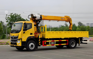 Faw foton 3ton משאית 4ton רכוב מנוף טלסקופי עבור חומר בנייה תחבורה ציוד מיוחד תחבורה - Product Image 4