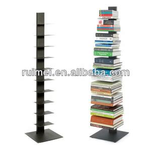 Estantería de Almacenamiento de Libros y Revistas de 11 Niveles, Resistente, de Una Sola Cara, con Estructura Desmontable, Soporte de Metal para Libros - Product Image 2