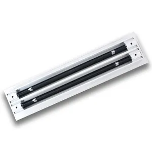 Modernes Design Linearer Kühlergrill mit 2 Schlitzen Aluminium Linear-Diffusor Lüftungsschlitz