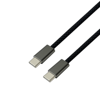 Prix d'usine Câble en nylon 3A 60W USB Type C 1M Charge rapide Usb c Usb c Chargeur de téléphone pour téléphone portable