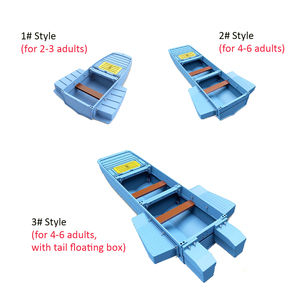 Petit dériveur de <span class=keywords><strong>bateau</strong></span> de pêche de sauvetage pliant portable monté sur véhicule avec moteur hors-bord MIDELI en plastique PE bon marché à vendre - Product Image 2