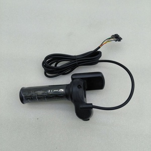 Geral 36V48V60V bicicleta elétrica LCD guiador acelerador velocidade quilometragem total exibição controle de velocidade alça - Product Image 4