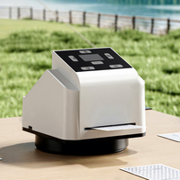 Mini-machine de distribution de cartes entièrement automatique et intégrée en plastique personnalisée pour le poker Texas Hold'em et autres jeux de cartes