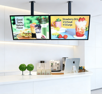 Boîte lumineuse magnétique LED ultra-mince en aluminium rectangulaire de taille personnalisée pour la publicité dans les cafés, les salles à manger et les menus de restaurants