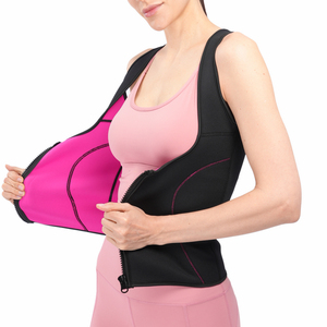 Corset en néoprène pour femmes, vêtement <span class=keywords><strong>de</strong></span> forme, fermeture éclair, <span class=keywords><strong>ceinture</strong></span> ventrale amincissante, Sweat-Shirt <span class=keywords><strong>de</strong></span> <span class=keywords><strong>sudation</strong></span>, gilet <span class=keywords><strong>de</strong></span> gymnastique - Product Image 5