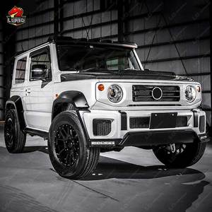 Kit de Carrocería para Suzuki <span class=keywords><strong>Jimny</strong></span>, Mejora al Estilo LB Wide Body, Parachoques Delantero, Parachoques Trasero, Cejas de Rueda, Capó - Product Image 4