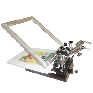 Presse à banc micro-réglable polyvalente NS103, 1 couleur, avec 3 plateaux pour sérigraphie - Product Image 1