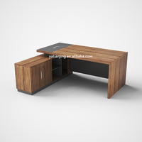 Table de bureau design, mobilier de bureau de luxe, bureau moderne en bois, table de bureau pour l'étude