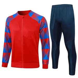 Sublimation soccer tracksuit wholesale football team Jacket