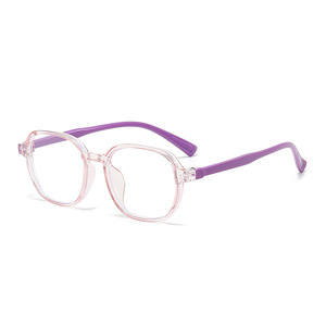 Lunettes anti-lumière bleue pour enfants, <span class=keywords><strong>style</strong></span> forêt fraîche, verres transparents, protection oculaire pour téléphone et ordinateur - Product Image 2