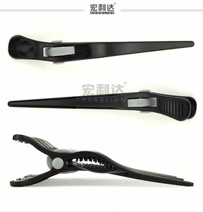 Usine directe 5cm <span class=keywords><strong>Crocodile</strong></span> anneau forme <span class=keywords><strong>pince</strong></span> à cheveux plastique respectueux de l'environnement pour cheveux longs et courts - Product Image 4